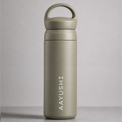 Customized Travel Water Bottle 500ml - Stainless Steel Bottle with Name