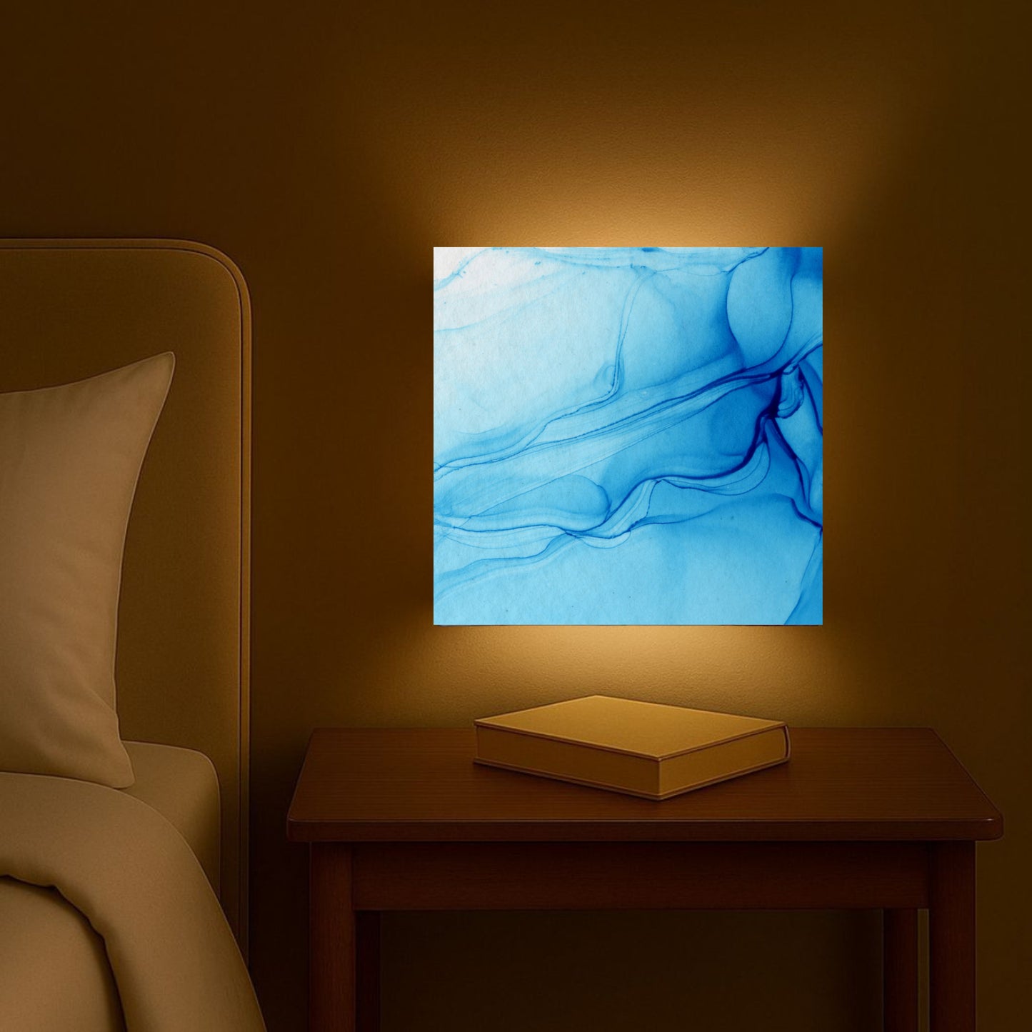 Wall Lamp Square Shaped Lights for Living Room