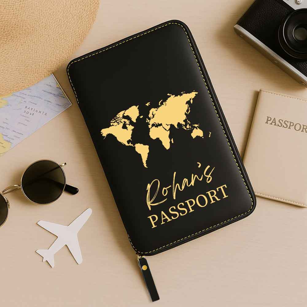 Personalized Travel Organizer with Luggage Tag