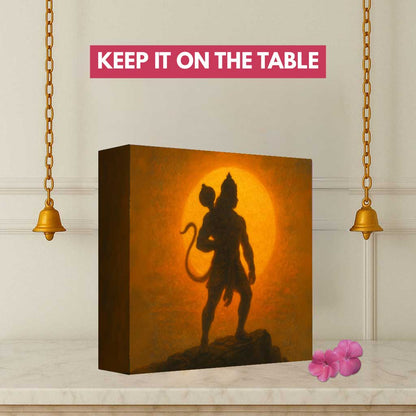 Divine Hanuman Light – LED Spiritual Lamp for Home Temple, Table & Wall Décor