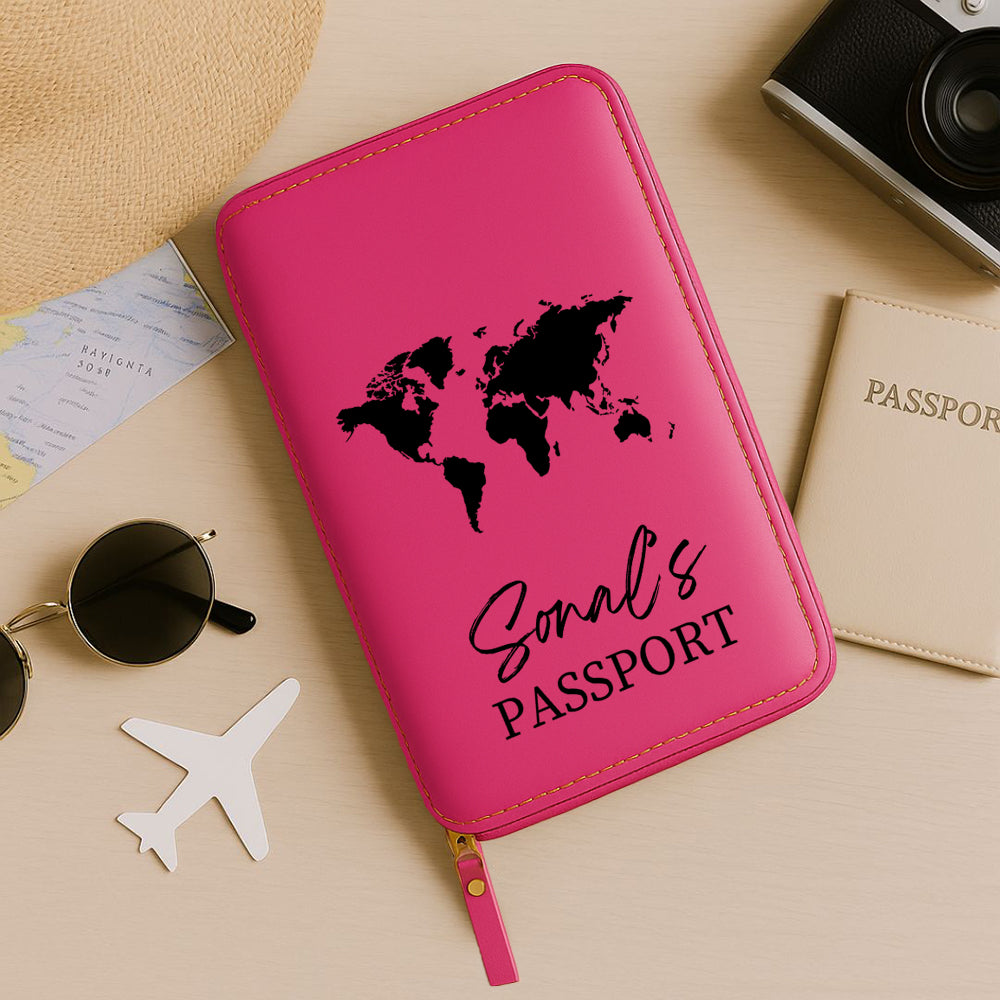 Personalized Travel Organizer with Luggage Tag