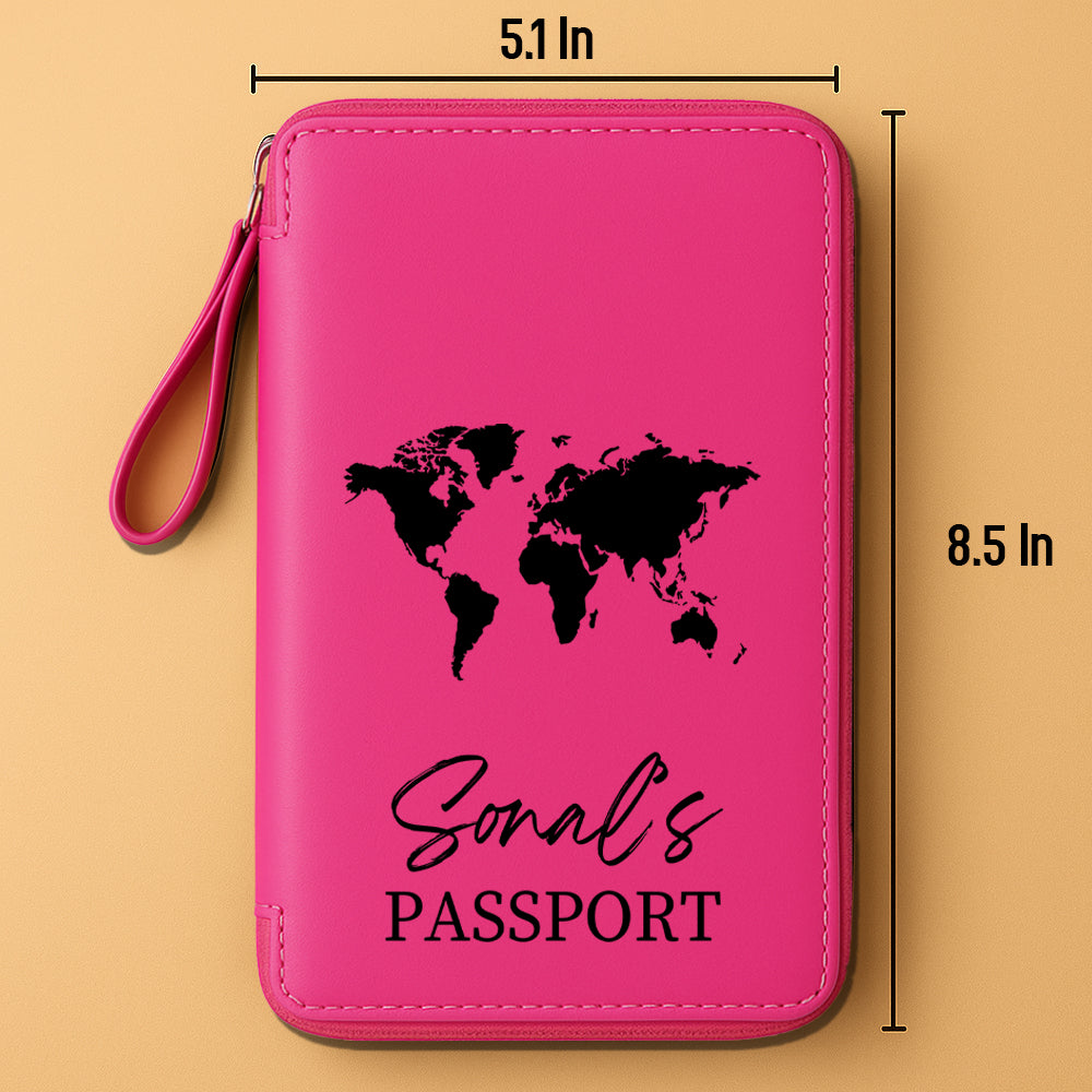 Personalized Travel Organizer with Luggage Tag