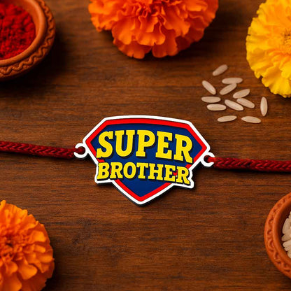 Super Brother Rakshabandhan Gift for Brother – Premium 1200ml Insulated Tumbler with Fun Rakhi