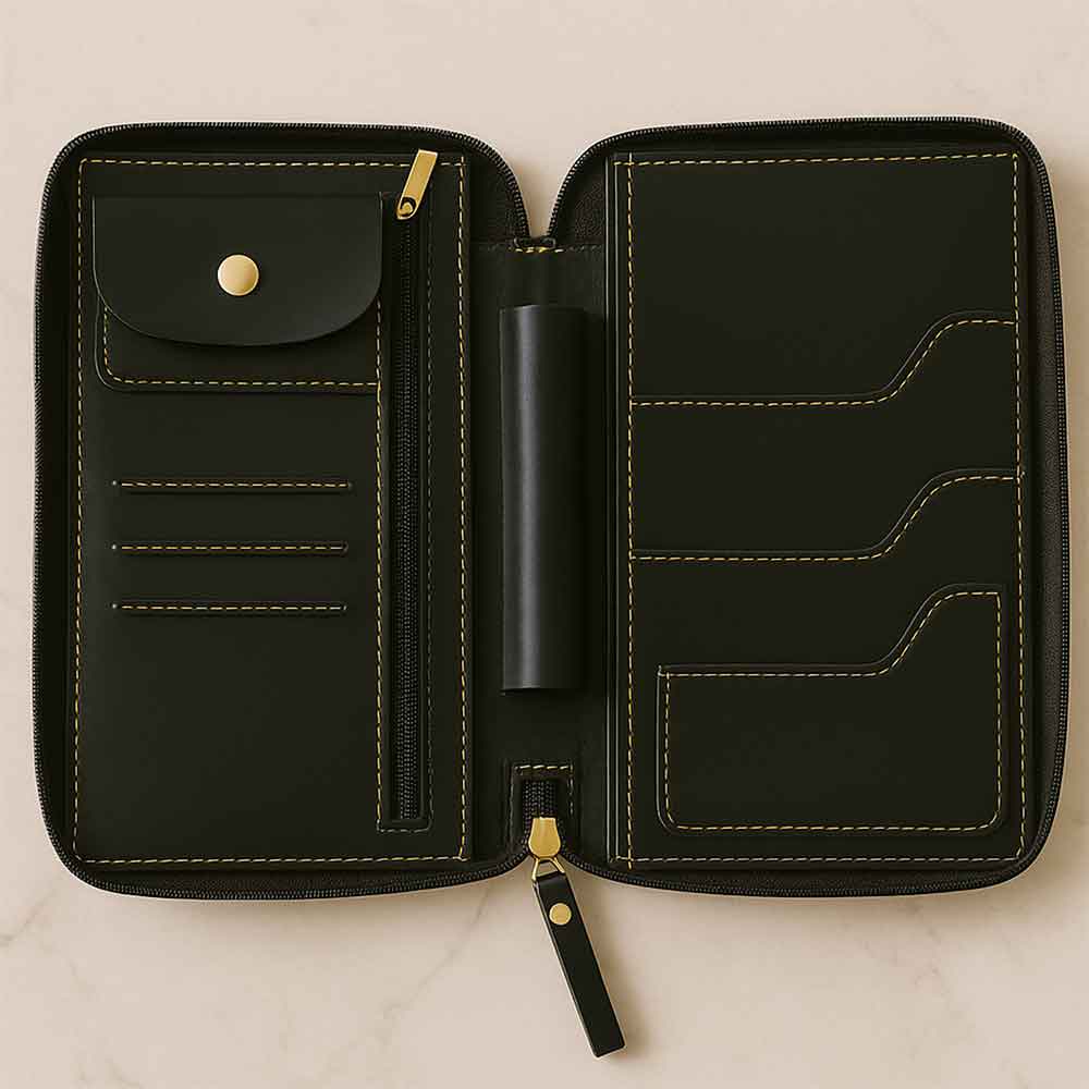 Personalized Travel Organizer with Luggage Tag