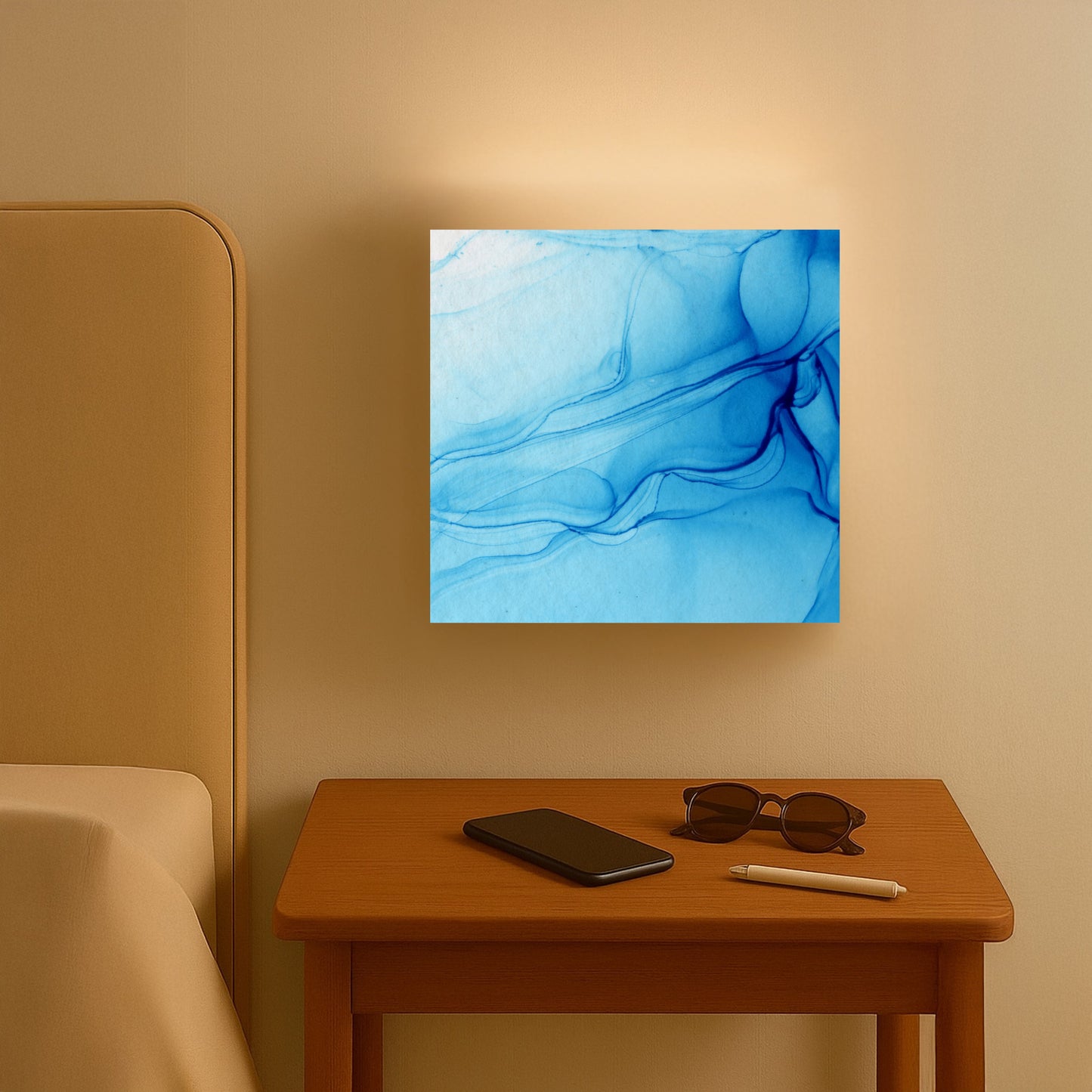 Wall Lamp Square Shaped Lights for Living Room