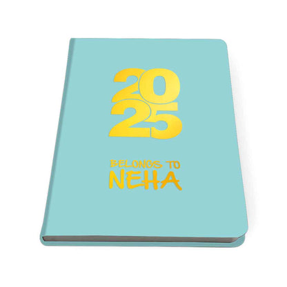 Nutcase Personalized Diary A5 Size with Premium Hard Cover, Calendar & Planner