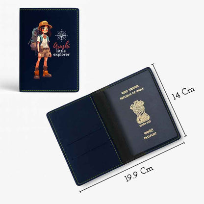 Childrens Passport Holder For Kids  - Little Explorer