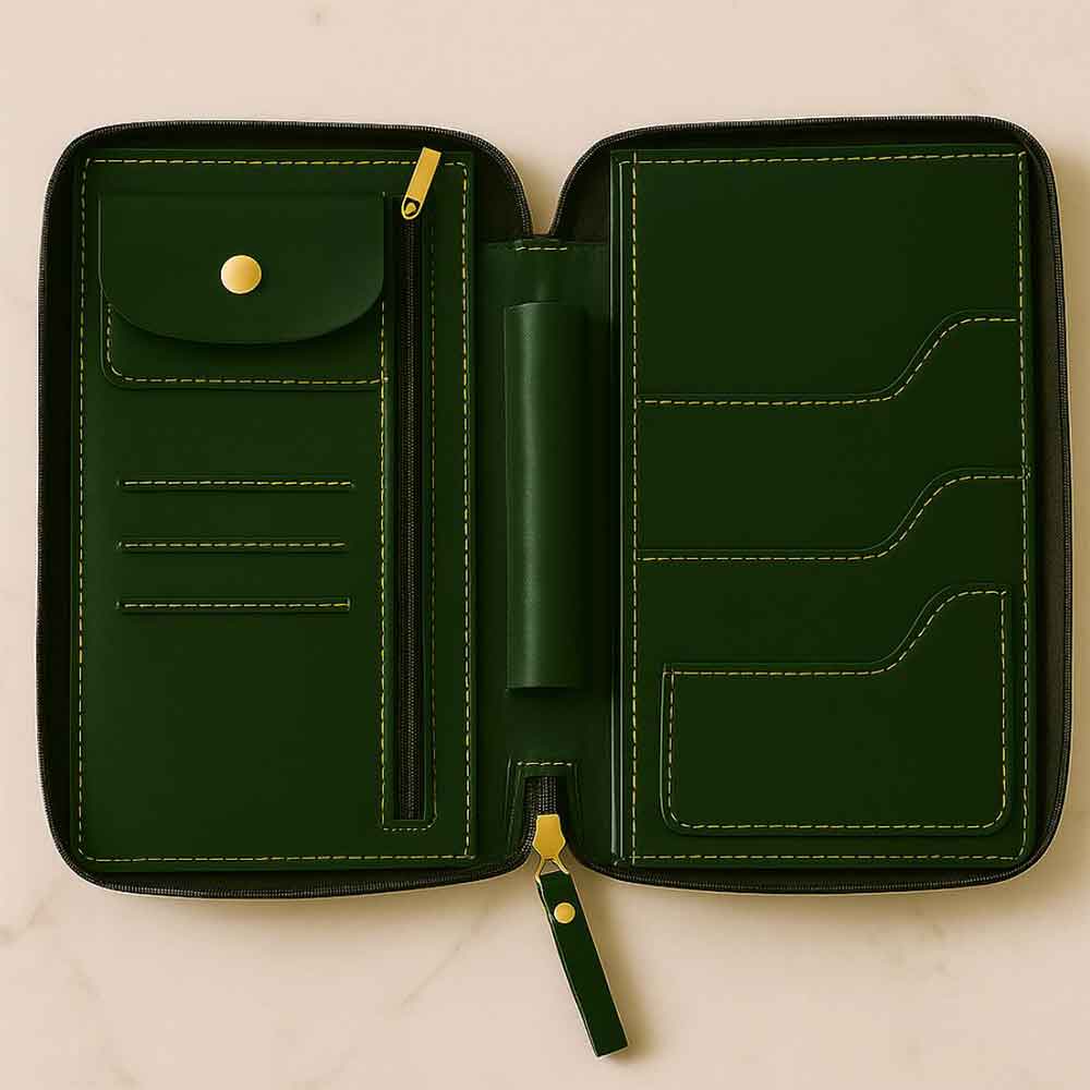 Personalized Travel Organizer with Luggage Tag