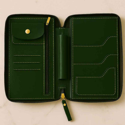 Custom Travel Organizer & Luggage Tag Combo – Personalized Gift for Travelers