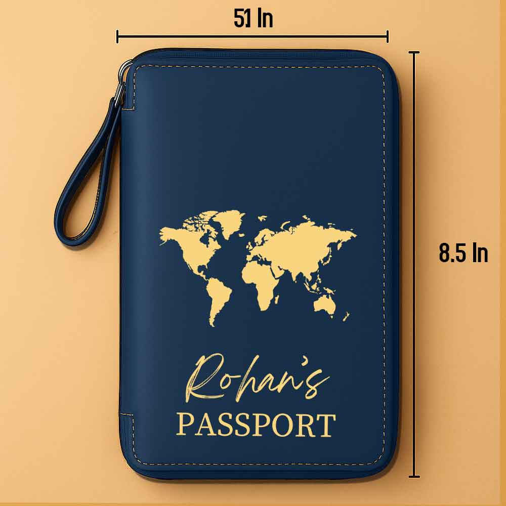 Personalized Travel Organizer with Luggage Tag
