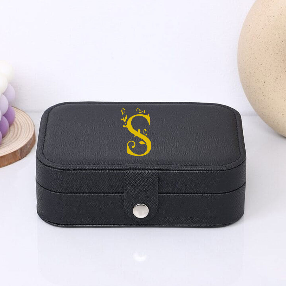 Personalized Jewellery Box for Gifting jewelry Case Earrings Pendant - Monogram