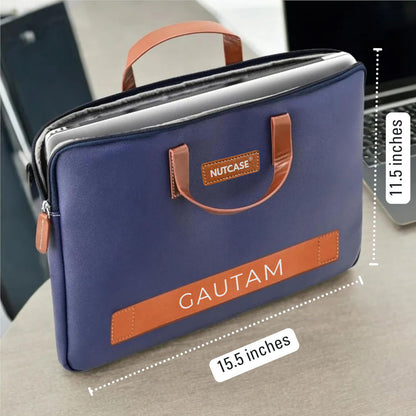 Custom Laptop Sleeve - Duo Tone Premium Laptop Carry Bag for up to 15” laptops