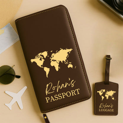 Personalized Travel Organizer with Luggage Tag