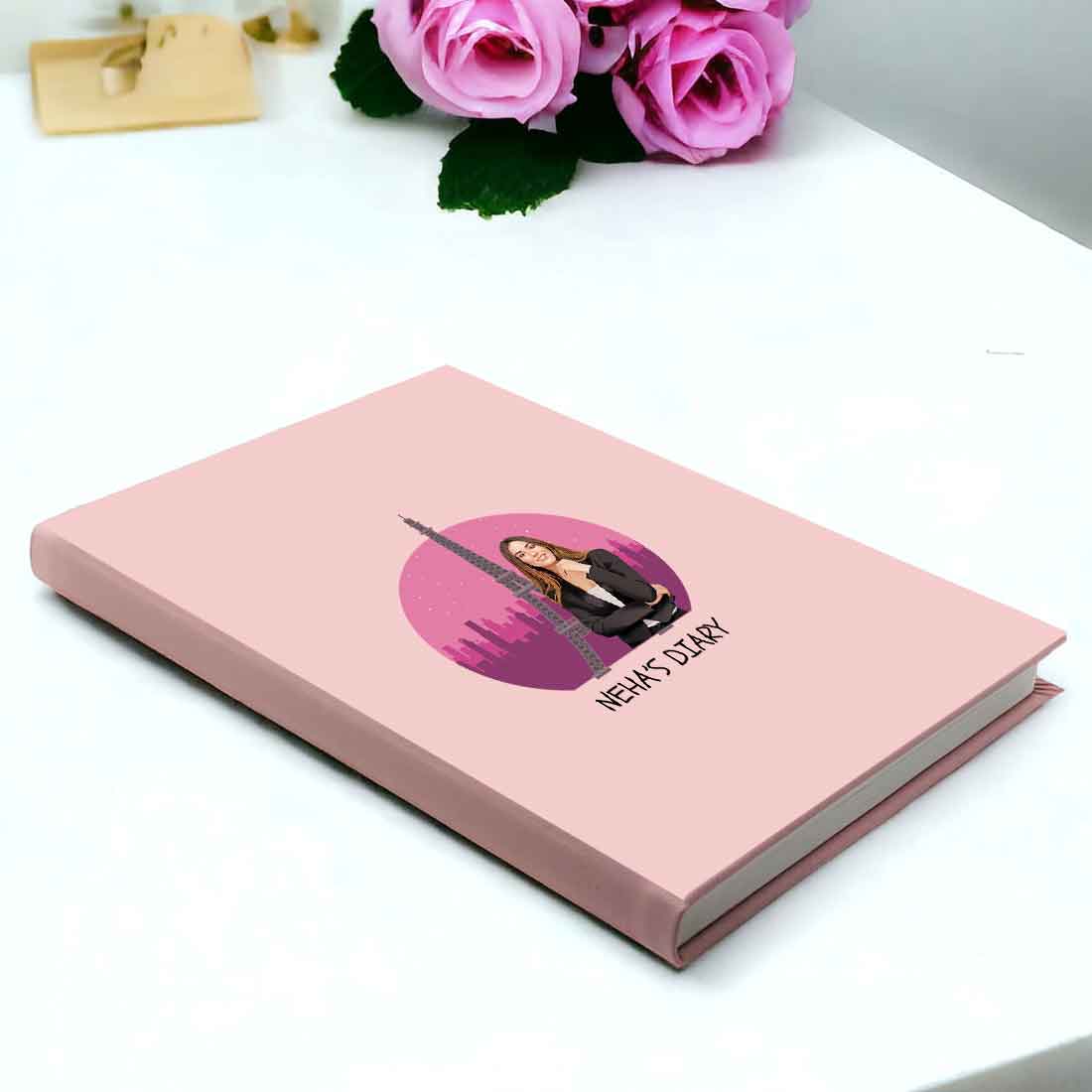 Nutcase Custom Diary with Photo  - A5 Size Hard Cover Diaries with Calendar & Planner