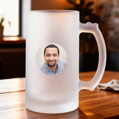 Customized Beer Mug Glass - Add Your Photo