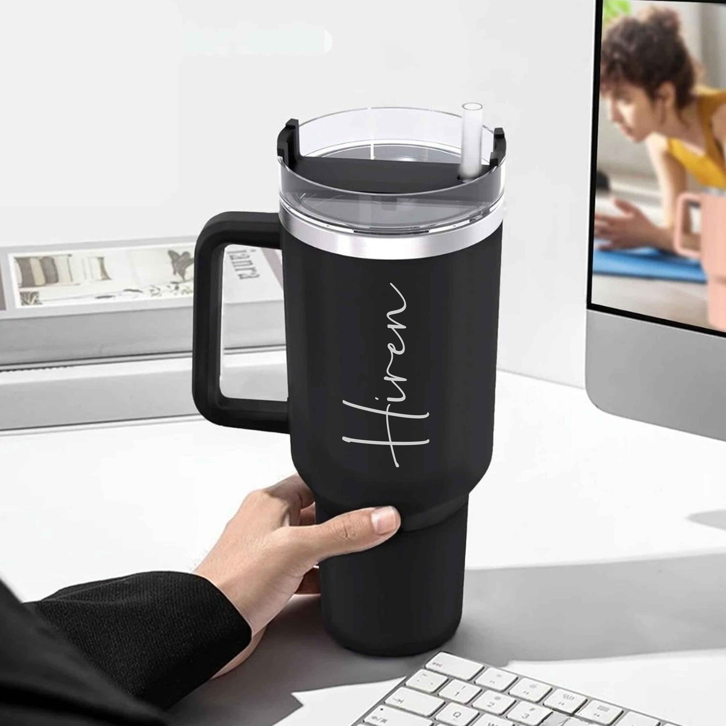 Nutcase Personalized Coffee Tumbler Large Insulated Travel Mug 1200ml