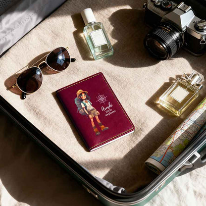 Childrens Passport Holder For Kids  - Little Explorer