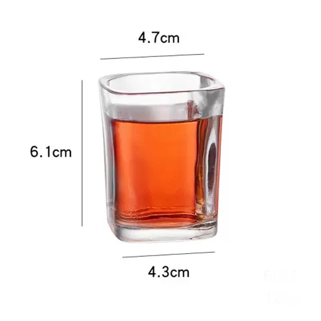 Nutcase Personalised Shot Glasses Engraved Initial