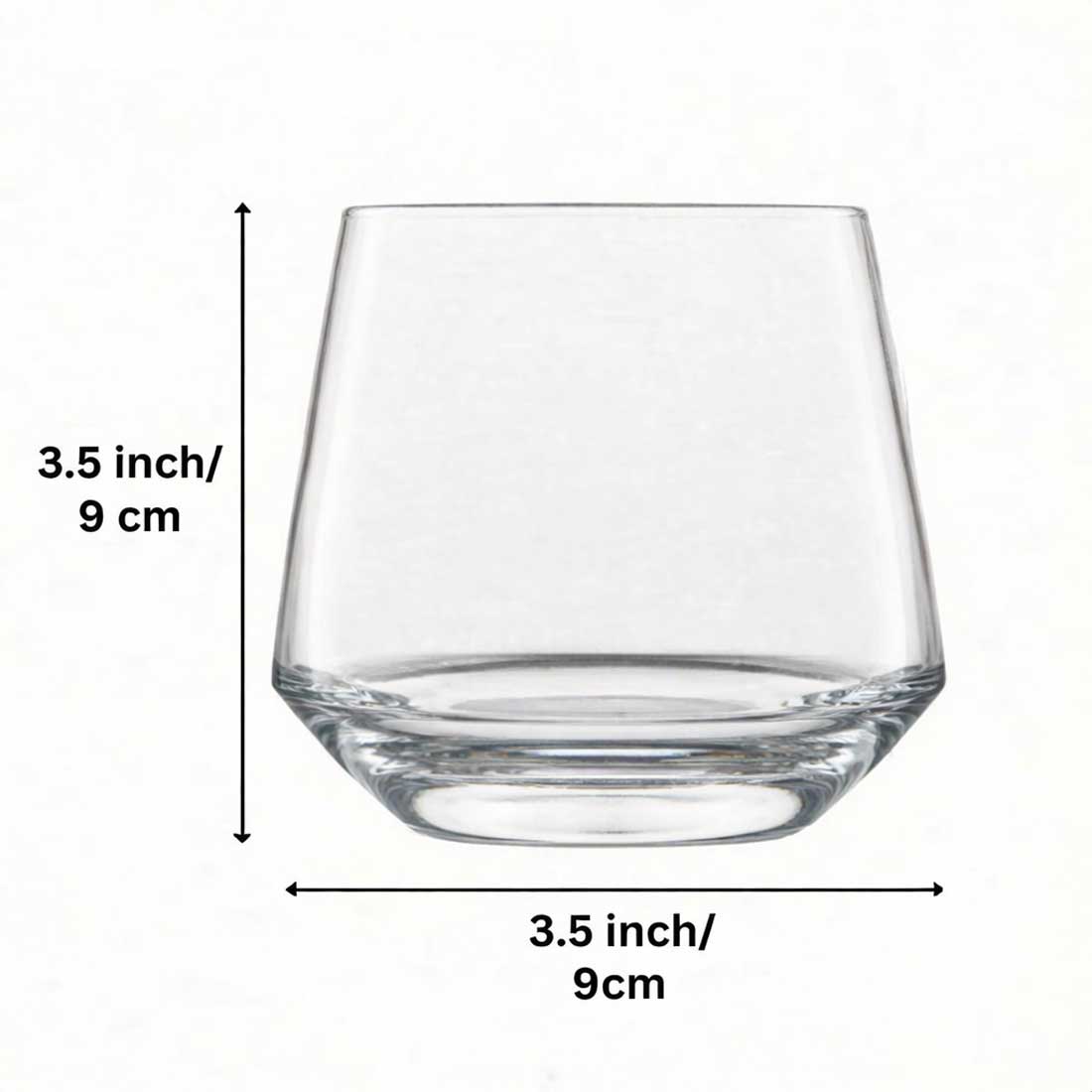 Geometric Hexagon Whiskey Glass - Custom Engraved Modern Scotch Glass