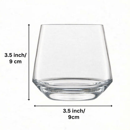 Customized Scotch Whiskey Drinking Glasses - Engraved Modern Whiskey Glass & Luxury Gift for Men