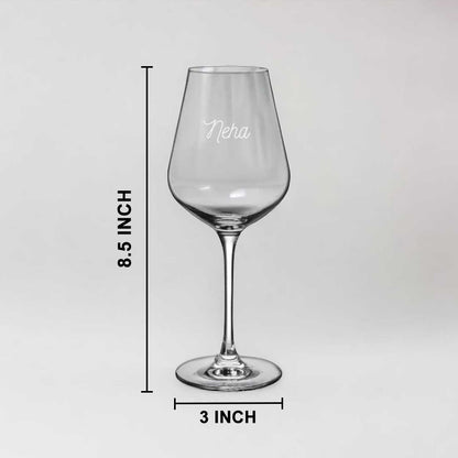 Personalized Wine Glass Premium Edition