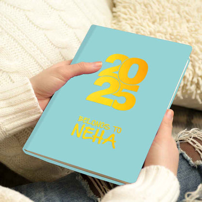 Nutcase Personalized Diary A5 Size with Premium Hard Cover, Calendar & Planner