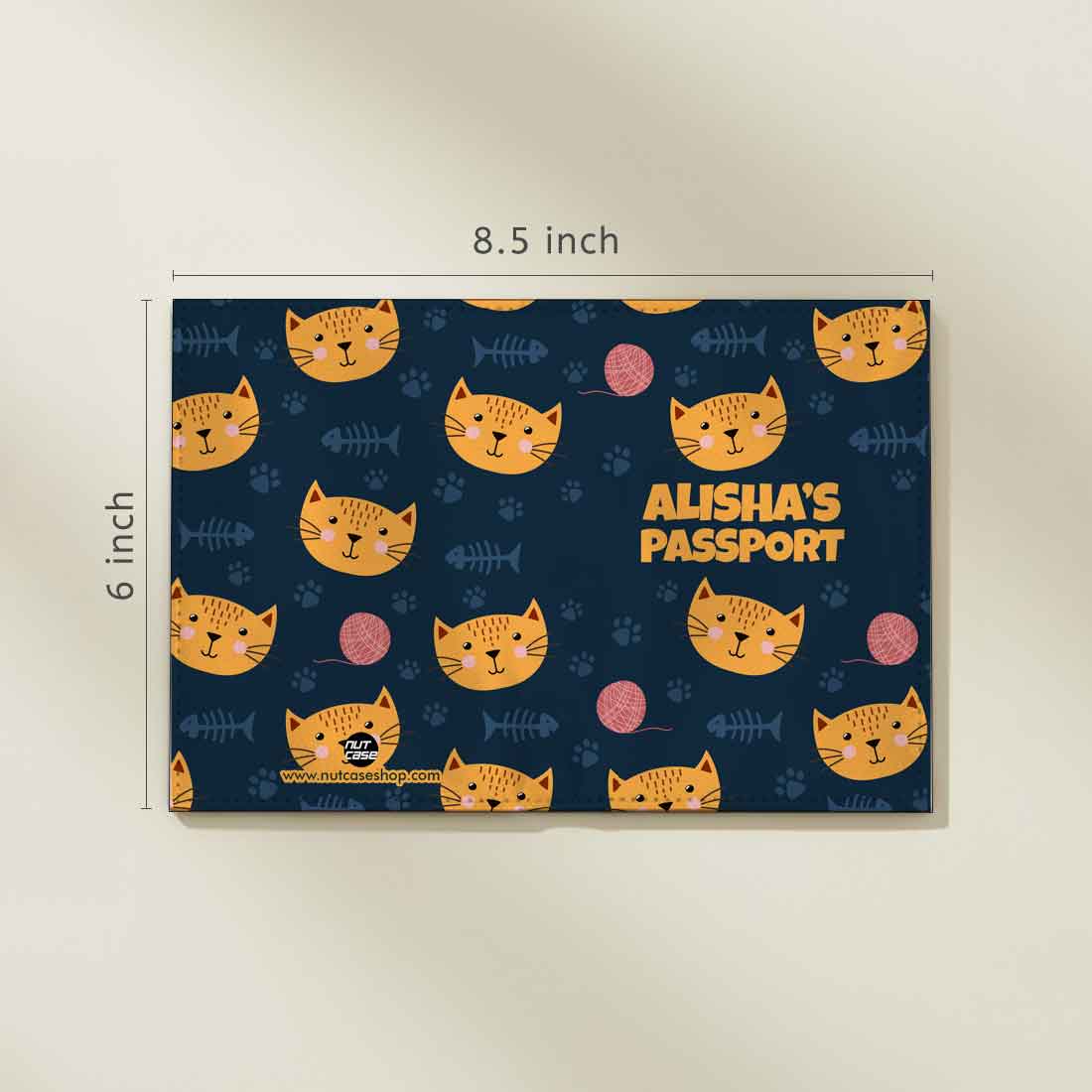 Customized Wall Stickers Poster for Room Décor - Cute Cat Blue