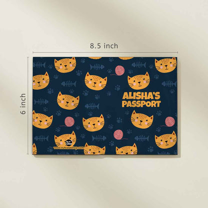 Customized Wall Stickers Poster for Room Décor - Cute Cat Blue