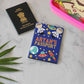 Customized Passport Cover with Luggage Tag Combo Set - Space