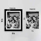 Gallery Wall Frames Personalized Black and White 8x10 inch Picture Frame (Set of 8)