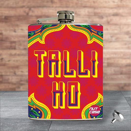 Hip Flask  -  Talli Ho Grren