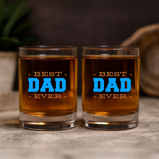 Whiskey Glass Set – Gifts for Father’s Day – Cool Dad Birthday Gift