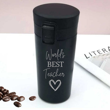 Coffee Mug for Teacher Stainless Steel Travel Flask-Perfect Teacher Day Gift (380 ML)