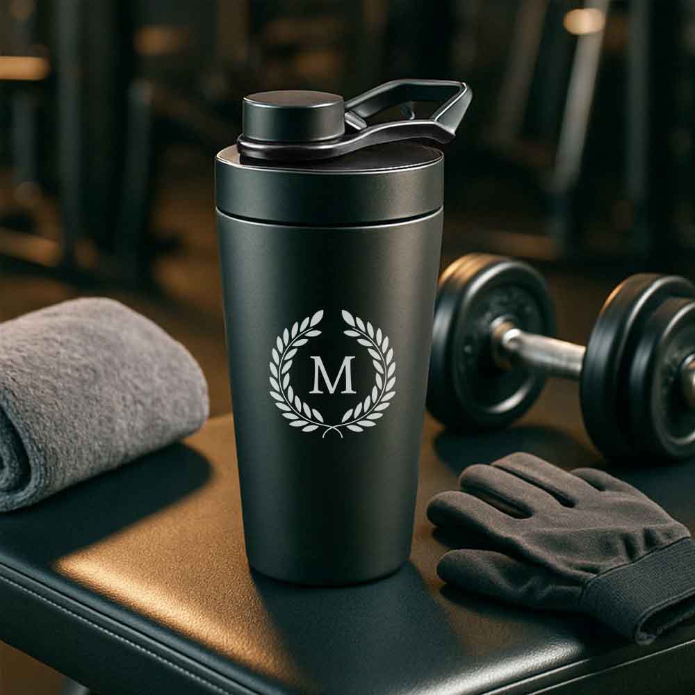 Custom Shaker Bottle for Protein Mixer Sippers Gym Workouts with Whisk Ball