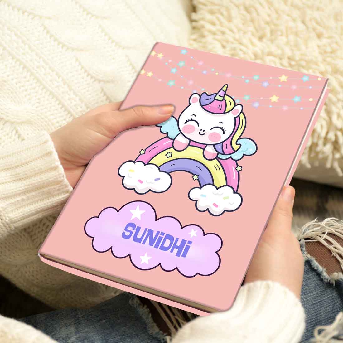 Cute Journal Diary for Kids - Custom Printed Diary with Name