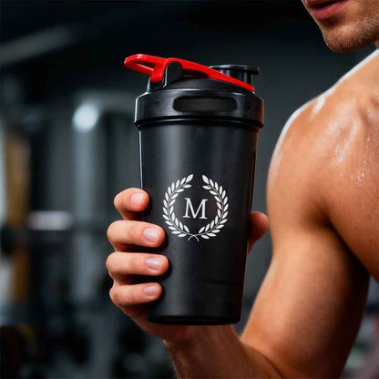 Custom Shaker Bottle for Protein Mixer Sippers Gym Workouts with Whisk Ball