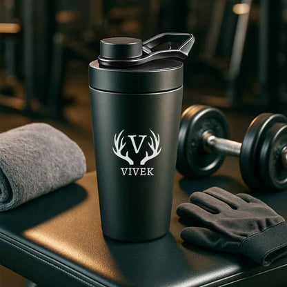 Customized Protein Gym Shaker Bottle for Workouts Custom Gym Sipper with Whisk Ball