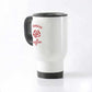 Custom Coffee Mug for the Car with Lid - Insulated Travel Cup with Name