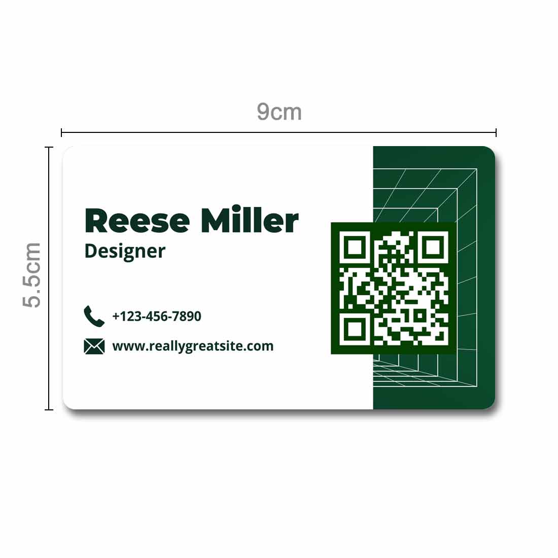 Buy QR Code Visiting Card Digital Contactless Business Smart Cards ...
