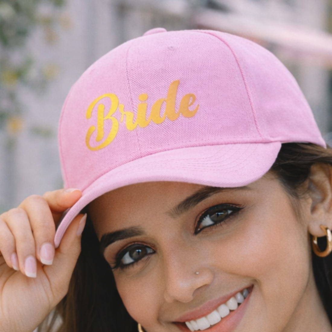 Bride Baseball Cap For Birdal Party