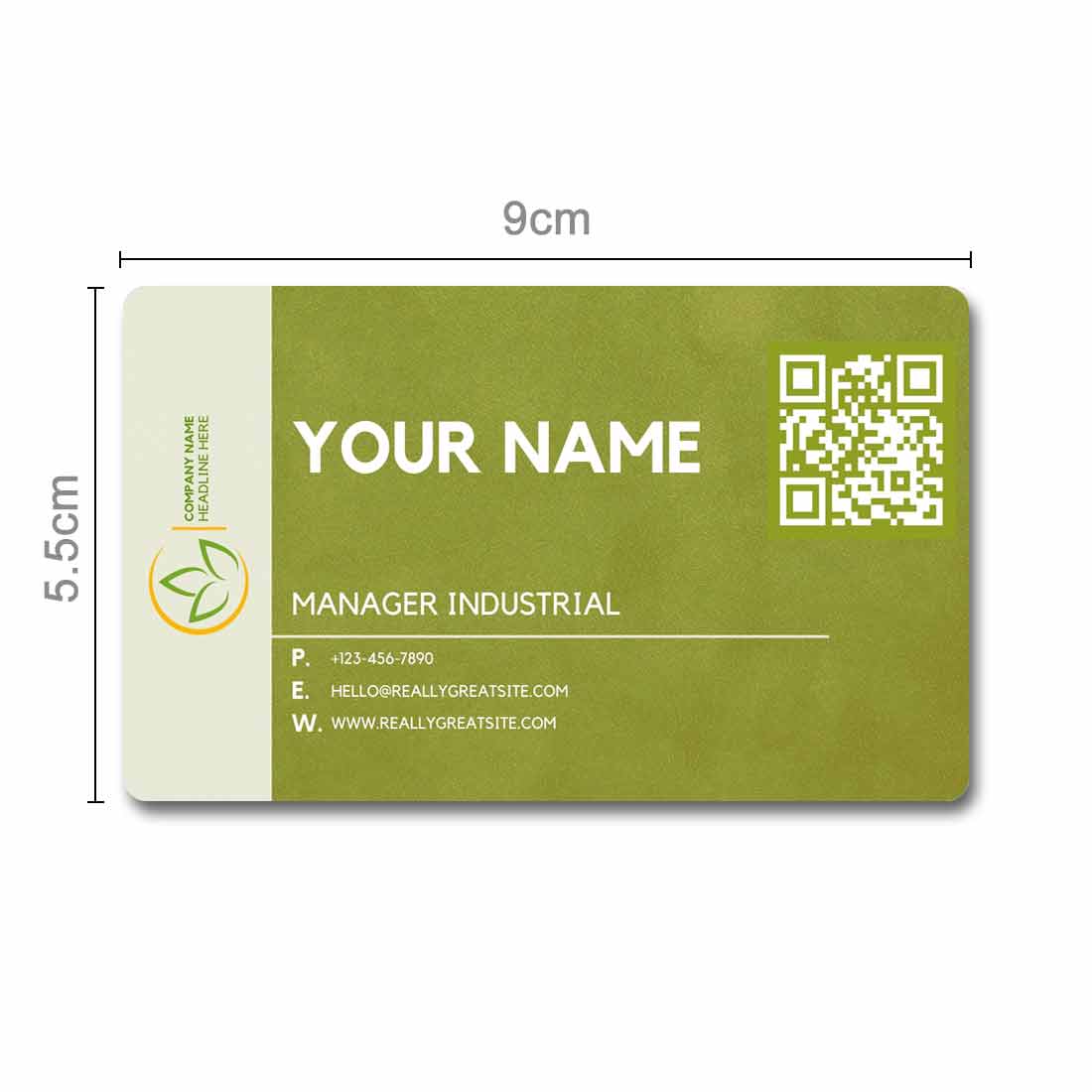 Buy Customized QR Code Visiting Card With Company Logo – Nutcase