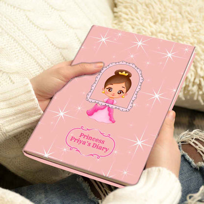 Personalized Name on Diary for Kids - Cute Printed Small Diaries