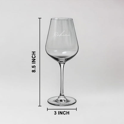 Personalized Wine Glasses - Engraved Premium Wine Glass