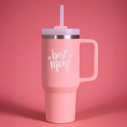 Gift for Mom – Mother’s Day Engraved Water Bottle | 1200ml Cold Tumbler Flask with Handle