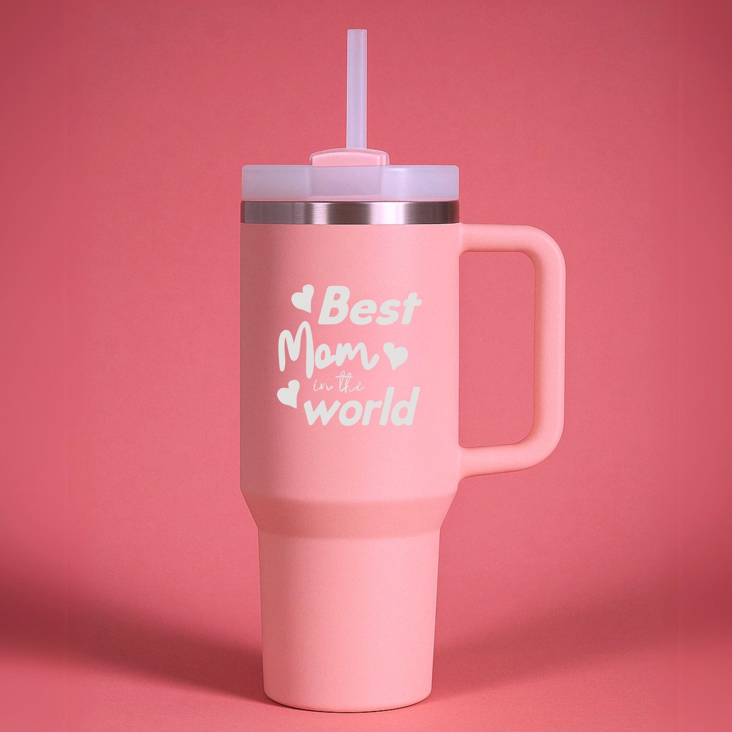 Gift for Mom – Mother’s Day Engraved Water Bottle | 1200ml Cold Tumbler Flask with Handle