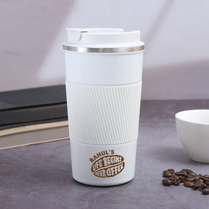 Personalized Tumblers with Names for Coffee, Tea 500ml