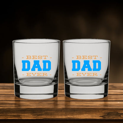 Whiskey Glass Set – Gifts for Father’s Day – Cool Dad Birthday Gift