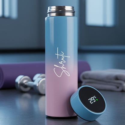 Custom Water Bottle with Temperature Display-Insulated Bottle 500ml