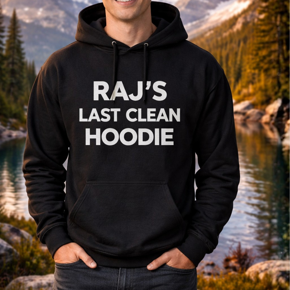 Nutcase Personalized Hoodies for Men - Last Clean Hoodie