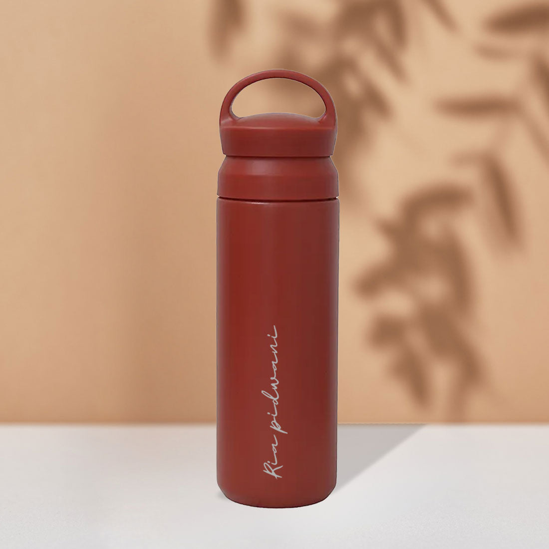 Personalized Thermos Water Bottle 500ml - Stainless Steel Bottle with Name